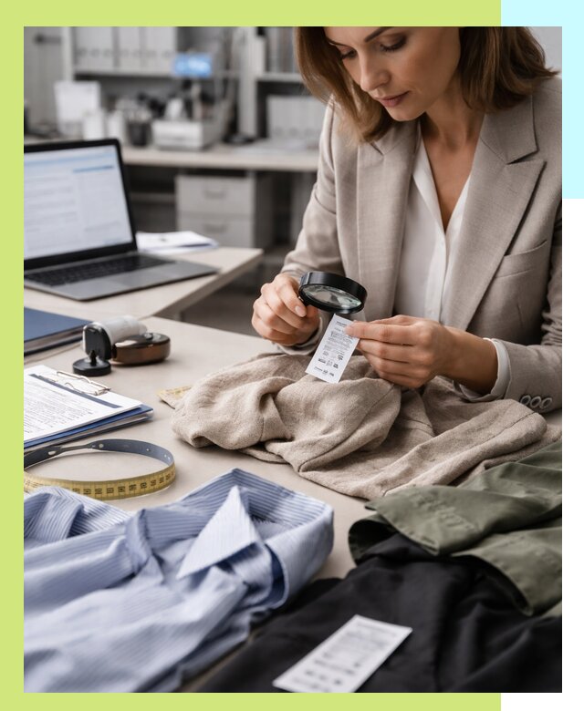 Сертификация одежды и текстиля в Луге, быстрая экспертиза