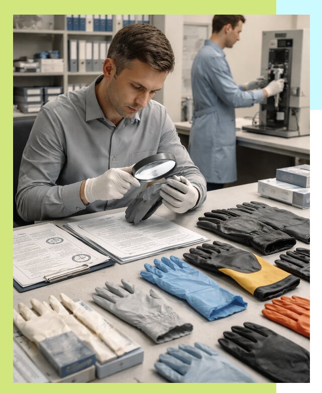 Сертификация перчаток и средств защиты продукции в Луге