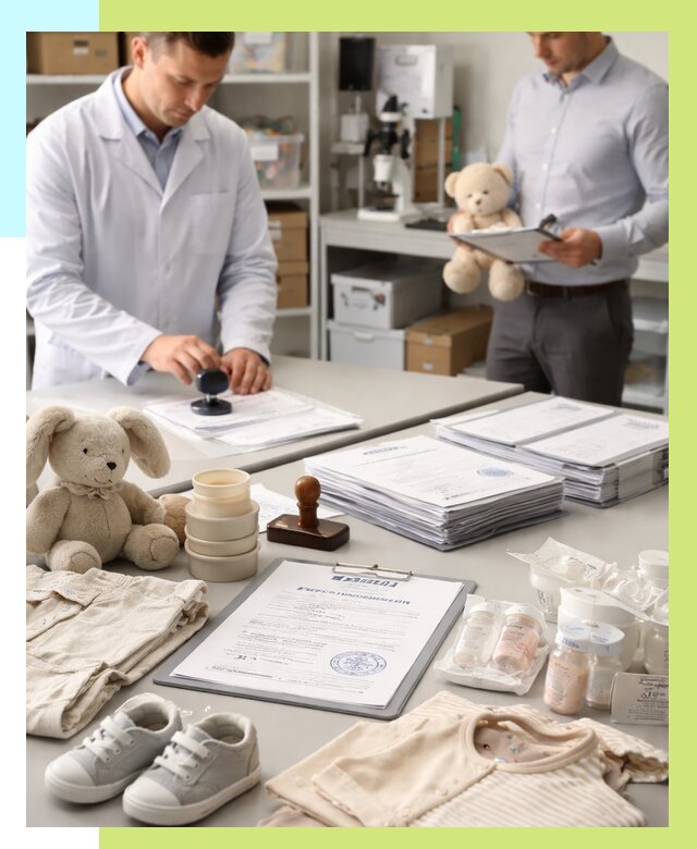 Сертификация детских товаров в Луге от 15465 р. | Алешин-Лга