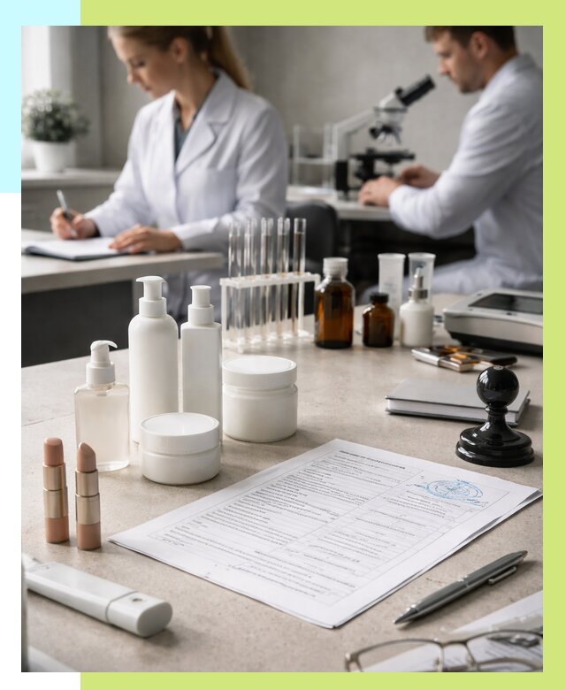 Сертификация косметики в Луге от 20620 р. - Алешин-Лга