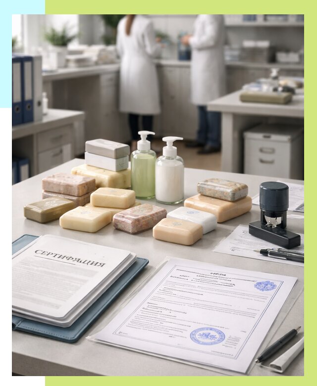 Сертификация мыла и сертификат на мыло в Луге от 12372 | Алешин-Лга