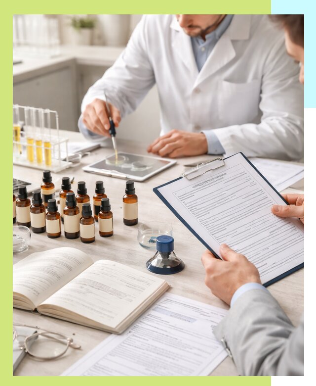 Сертификация эфирных масел и документация качества в Луге