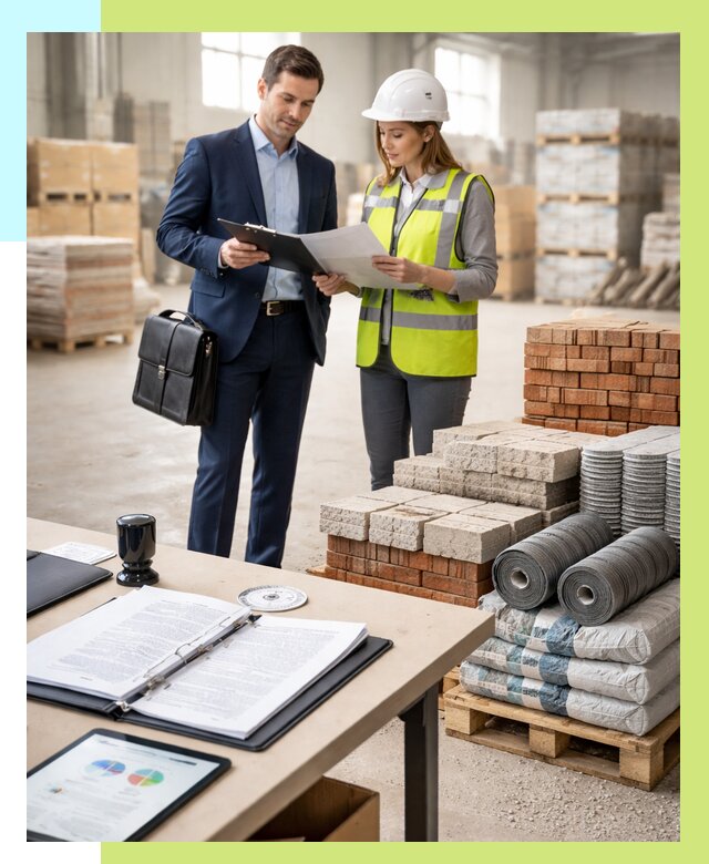 Сертификация строительных материалов в Луге от 20620 р. Алешин-Лга