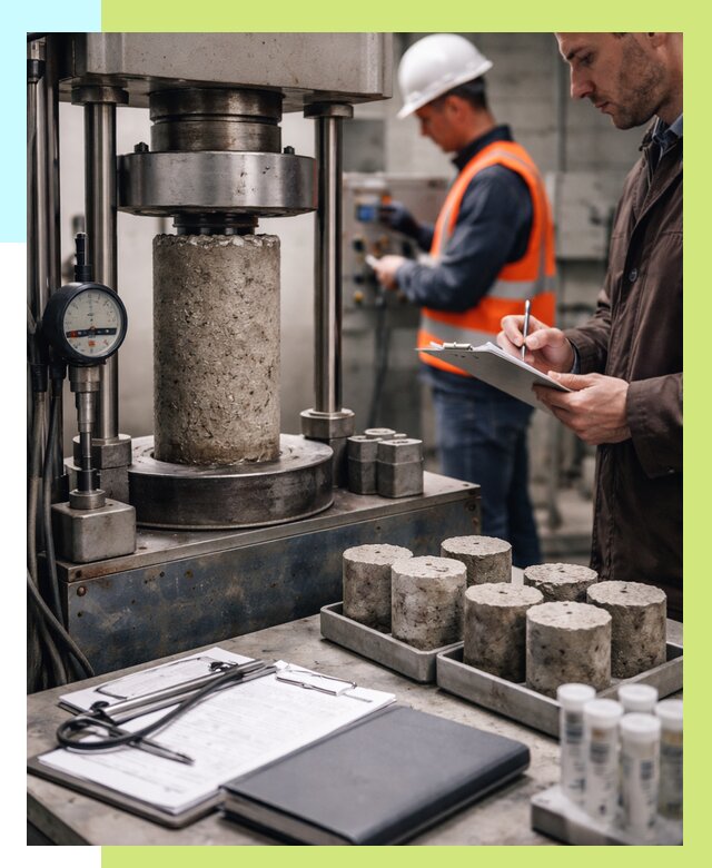 Сертификация бетона в Луге от 30930 р. сертификат | Алешин-Лга