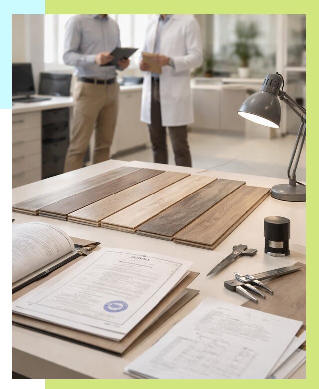 Сертификация ламината в Луге от 18558 р. под ключ | Алешин-Лга