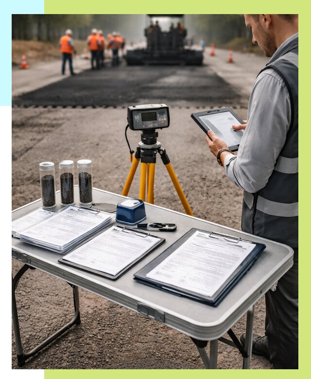 Сертификация асфальта в Луге от 25775 р. | Алешин-Лга