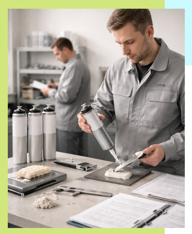 Сертификация монтажной пены и соответствие стандартам в Луге