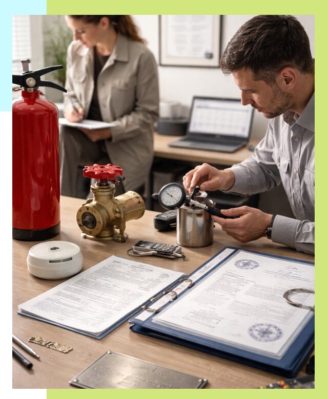 Сертификация пожарного оборудования в Луге от 15465 р.|Алешин-Лга