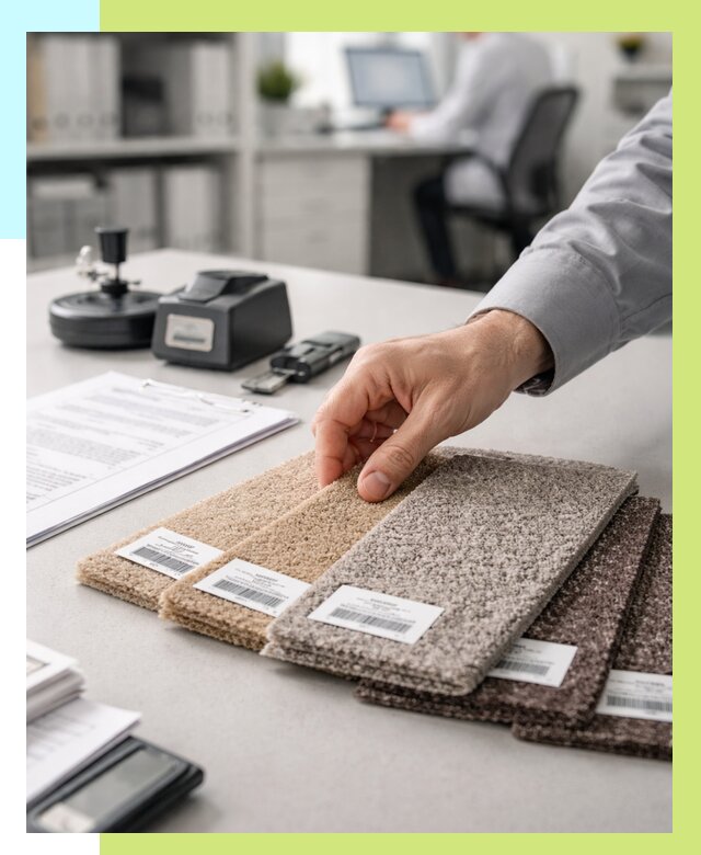 Сертификация ковролина в Луге от 15465 р., Алешин-Лга