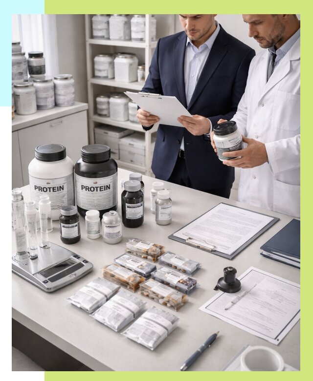 Сертификация спортивного питания в Луге от 15465 р., Алешин-Лга