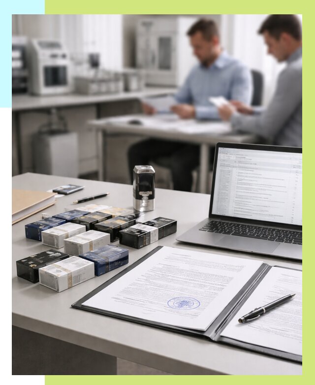 Сертификация сигарет под ключ в Луге от 46395 р. | Алешин-Лга