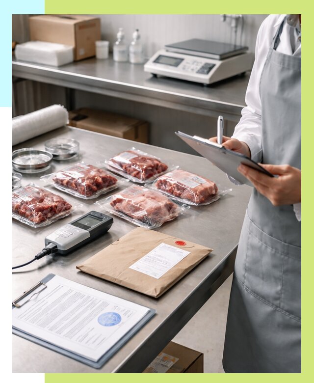 Сертификат на мясо и декларация в Луге от 8764 р. | Алешин-Лга