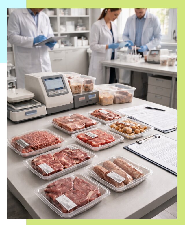 Сертификация мясной продукции в Луге от 20620 р. | Алешин-Лга