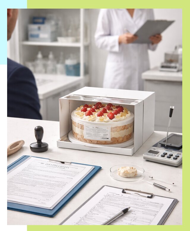 Сертификация тортов в Луге от 9279 р. заказать | Алешин-Лга