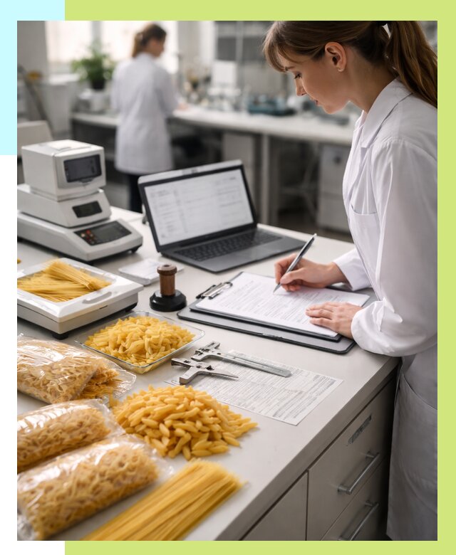 Сертификация макаронных изделий в Луге от 15465 р. | Алешин-Лга