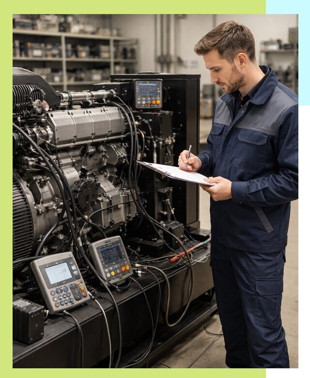 Сертификация дизельных генераторов и их оборудования в Луге