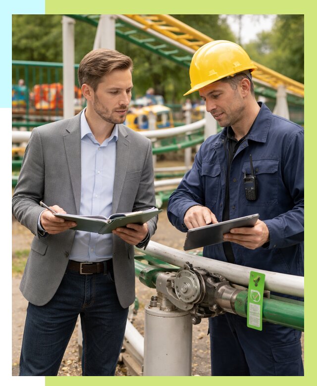 Сертификация аттракционов в Луге от 46395 р. | Алешин-Лга