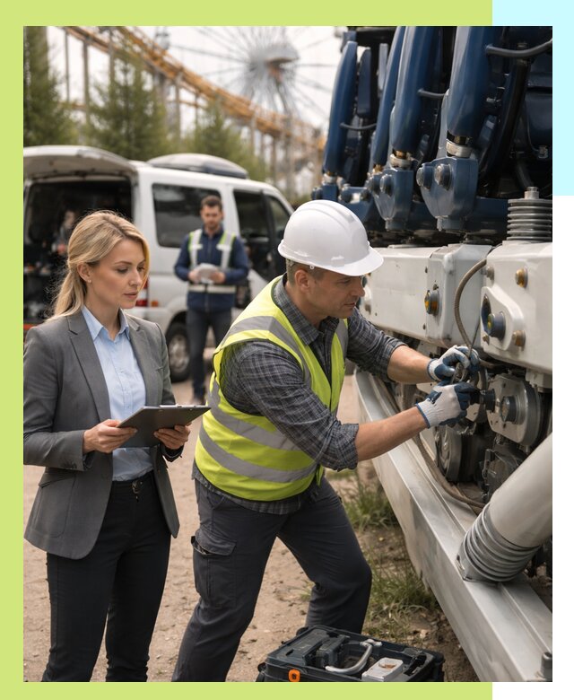 Сертификация аттракционов и проверка безопасности в Луге