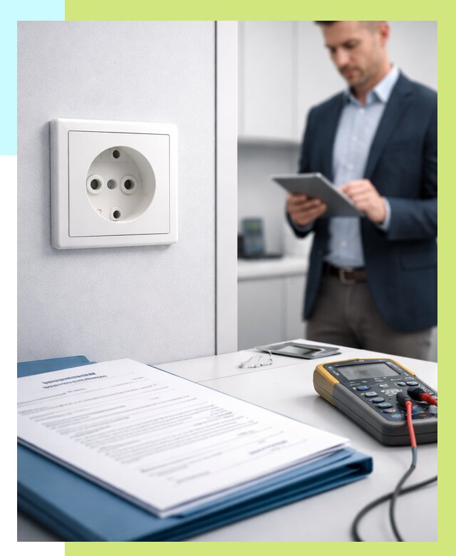 Сертификация розеток в Луге от 8764 р. | Алешин-Лга