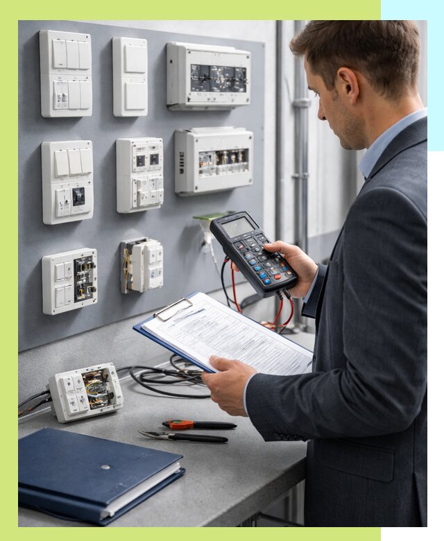 Сертификация электрических и автоматических выключателей в Луге