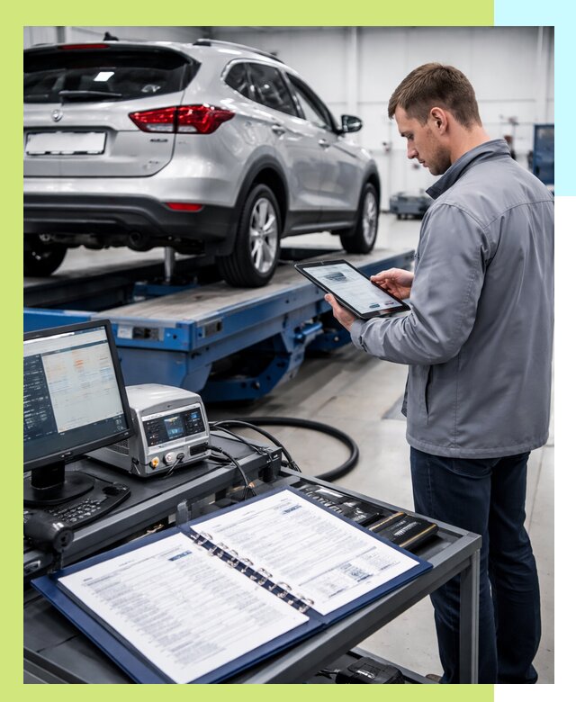 Сертификация колесных транспортных средств в Луге