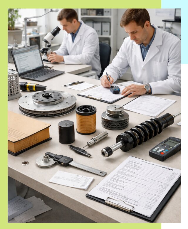 Сертификация автозапчастей и комплектующих в Луге по ГОСТ