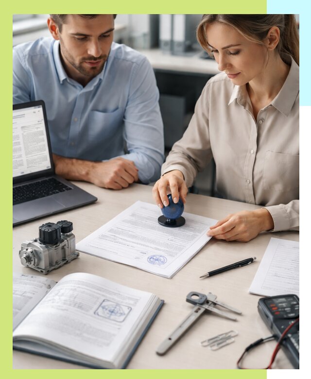 Выдача паспорта изделия и техническая экспертиза продукции в Луге