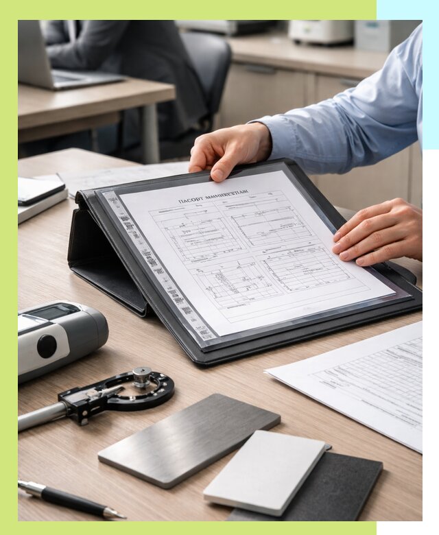 Оформление паспорта материала для продукции в Луге