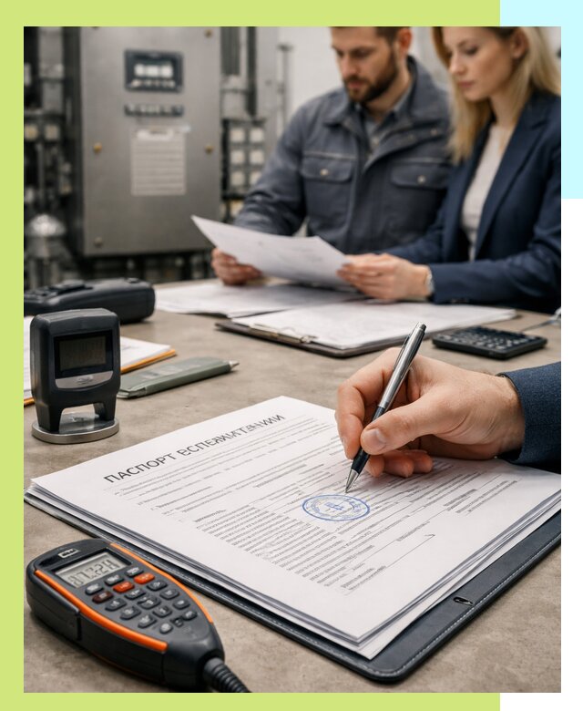 Оформление паспорта эксплуатации оборудования в Луге