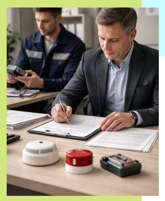 Получение добровольного пожарного сертификата в Луге