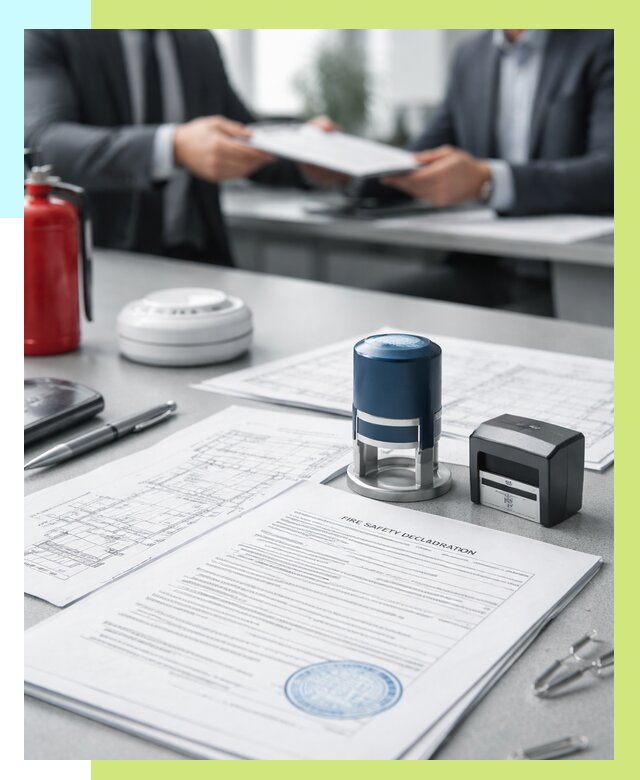 Декларация пожарной безопасности в Луге от 8248 р. | Алешин-Лга