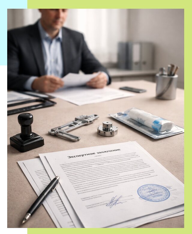 Экспертное заключение на продукцию в Луге от 8764 р. | Алешин-Лга