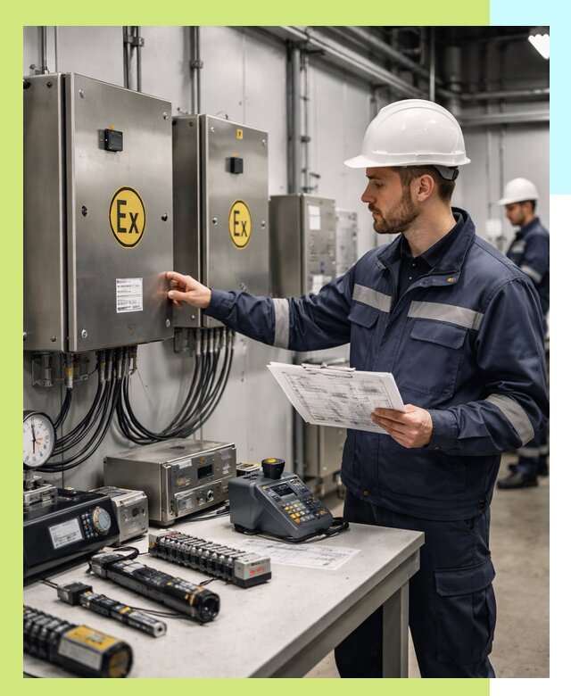 Сертификат взрывозащиты промышленного оборудования в Луге