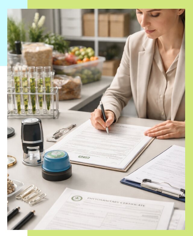 Фитосанитарный сертификат оформить в Луге от 4640 р. | Алешин-Лга