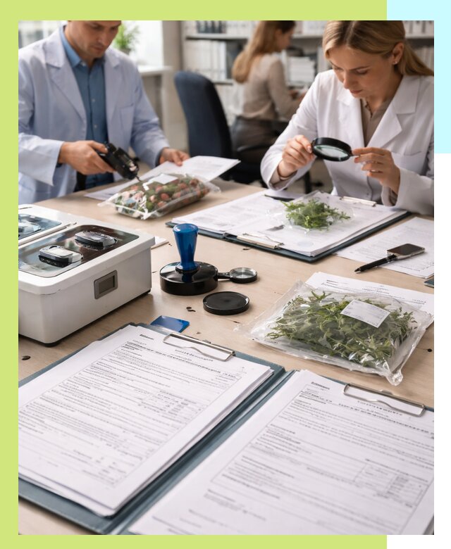 Оформление карантинного сертификата для растений в Луге