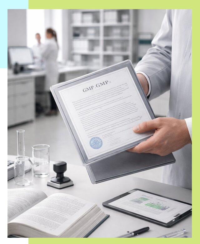 Сертификат GMP в Луге под ключ от 87635 р. | Алешин-Лга