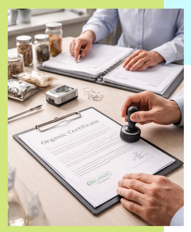 Получение органик сертификата для продукции в Луге