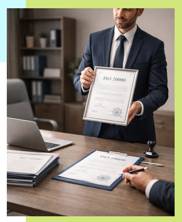 Сертификат ISO 20000 в Луге под ключ от 123720 р., Алешин-Лга